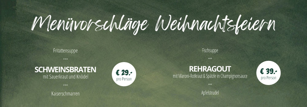 Advent Werbung 2025 Weihnachtsfeiern